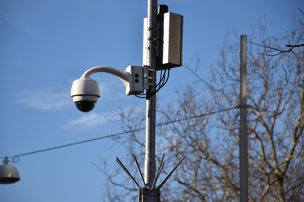 CCTV security camera installation